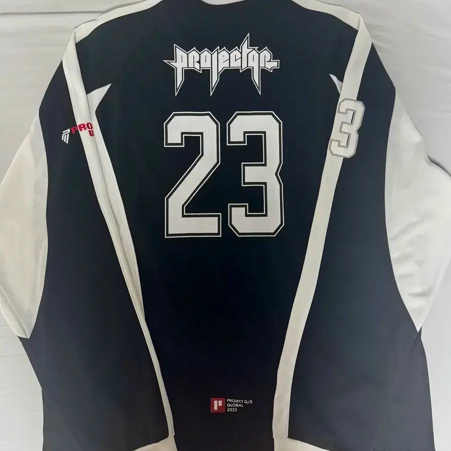 3] Project G/R Long Sleeve Football Jersey Black on Bunjang Global