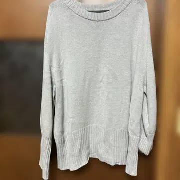 Spick & Span 그레이 오버 사이즈 스웨터