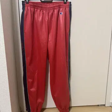 Champion 레드 트레이닝 팬츠