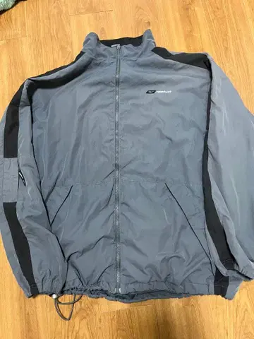Reebok 나일론 자켓 XL 그레이