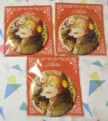 시노노메 아키토 하피코레 복권 캔뱃지 A