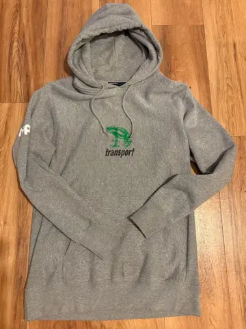 TRANSPORT FROG HOODIE 그레이 후드티