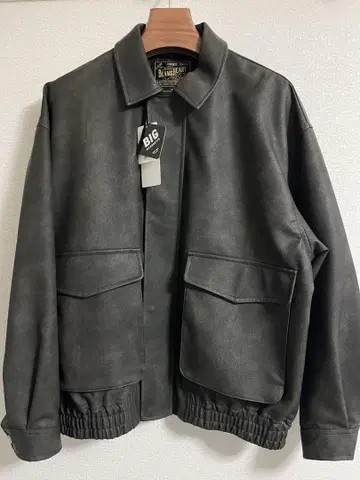 BEAMS HEART 페이크 가죽 자켓 S