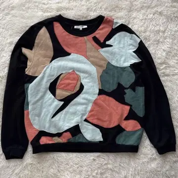 [ 새상품급 ] CARVEN 칼벤 꽃무늬 자수 맨투맨 트레이닝복 프랑스