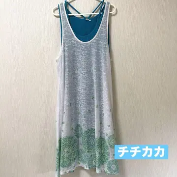 새상품급 티티카카 TITICACA 원피스 에스닉 화이트 세트