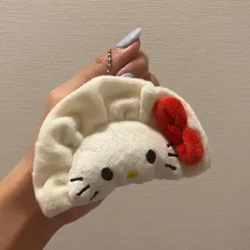 헬로키티 교자 키링 미개봉 9개