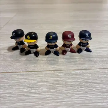야구 선수 피규어 5체 세트