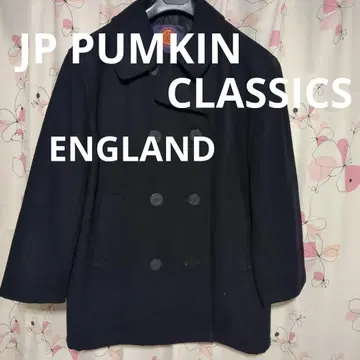 J.B. PUMPKIN CLASSICS ENGLAND 네이비 피 코트