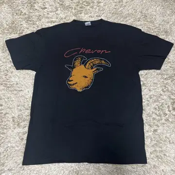 Chevon T셔츠 블랙