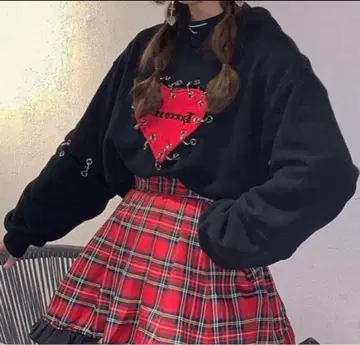 QOOZA 하트 후드티