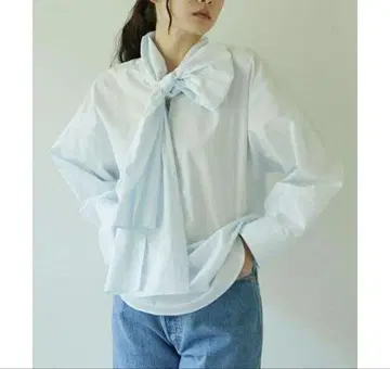 GALLARDAGALANTE 보타이 블라우스 리본 셔츠