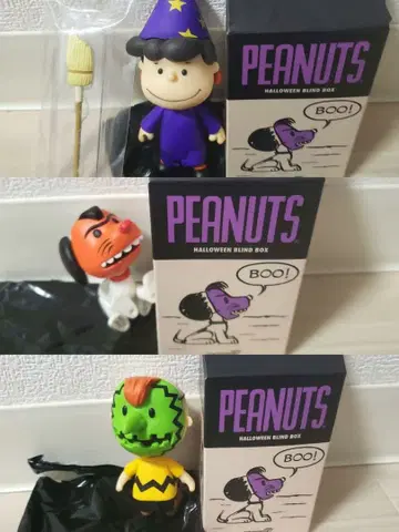 PEANUTS 할로윈 피규어 세트