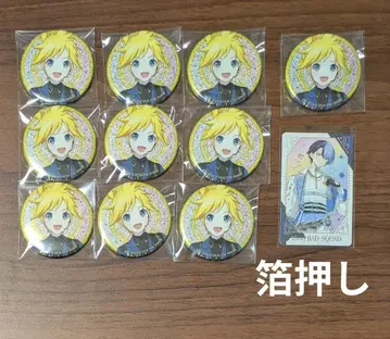 프로세카 감사제 그리팅 카드 아오야기 토야 금박 그리