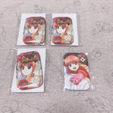 은혼 카구라 중국 낙양 캔뱃지 유소