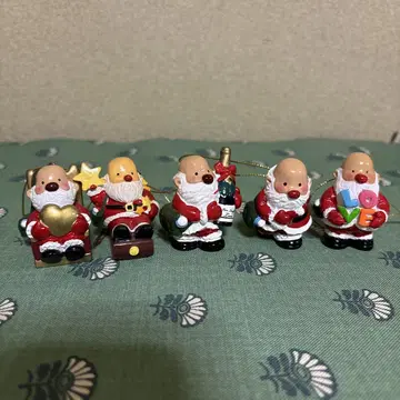 타카시마야 파더 크리스마스 미사용 차리티 산타 5개 묶음 판매