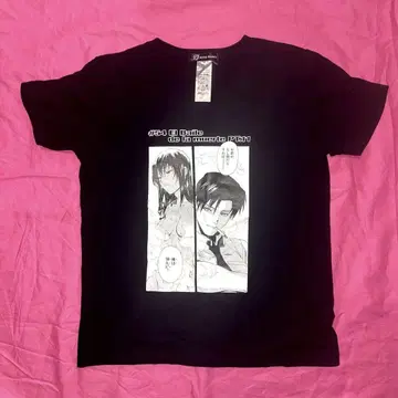 중고품 BLACK LAGOON 락&레비 씬 T셔츠 L 사이즈