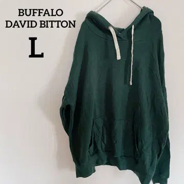BUFFALO DAVID BITTON [ L ] 다크 그린 후드티