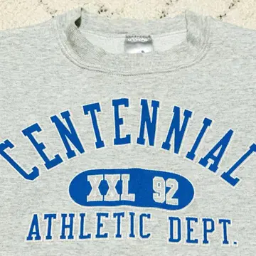 CENTENNIAL XXL 트레이닝복 맨투맨 그레이