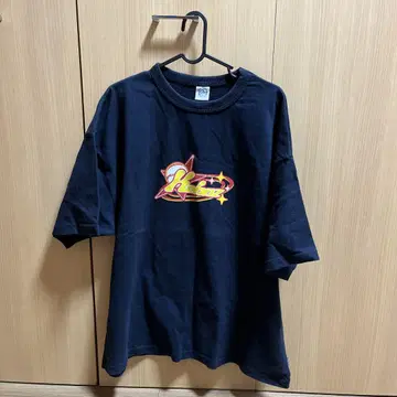 케보즈 로고 블랙 반팔 T셔츠