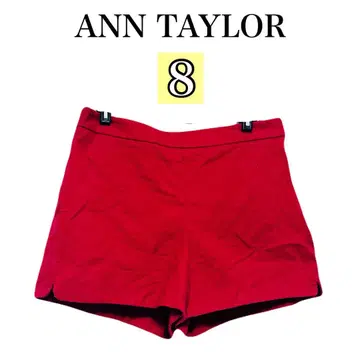 ANN TAYLOR 버건디 숏팬츠 [ 8 ] 빨간색 계열