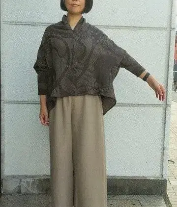 요건 레일 2023AW 미사용 근접 악기 자카드 풀오버 바바구리