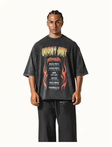 LYFT CHESTDAY VINTAGE EXTRA BIG T-SHIRT