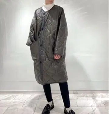 HYKE PERTEX QUILTED JACKET 퀼팅