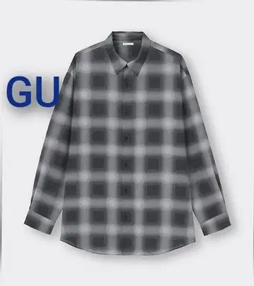 남녀 OK GU 지유 이지케어 시어 오버 사이즈 셔츠 XL 유니클로