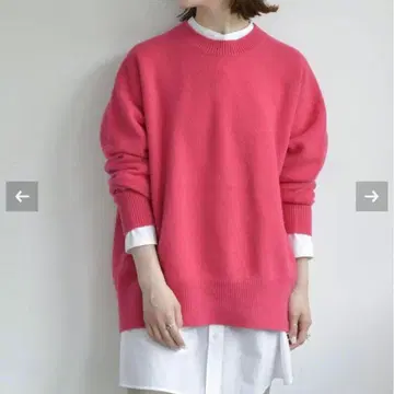 Spick & Span 캐시미어 울 하이넥 풀오버