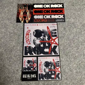 ONE OK ROCK Luxury Disease 스티커 2장 세트