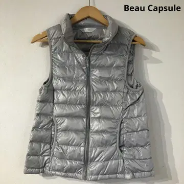 Beau Capsule 실버 다운 베스트 새상품급