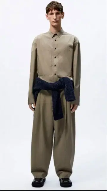 ZARA 스튜디오니콜슨 플리츠 팬츠