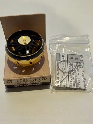 SLP/다이와 컬러 알루미늄 라운드 노브 M 골드/블랙