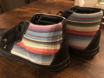 BEAMS 별주 VANS 멀티 컬러 하이컷 스니커즈