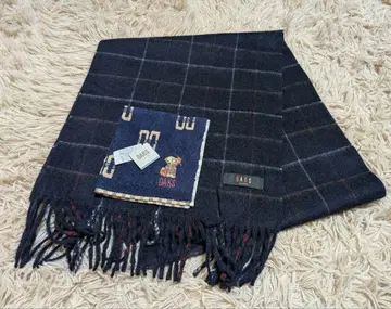 DAKS 캐시미어 머플러와 손수건 세트