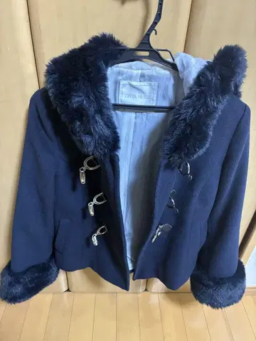 CECIL McBEE 후드 부착 더플 코트 M