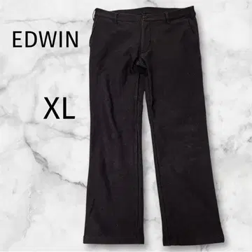 EDWIN 에드윈 (XL) 슬랙스 속기모 다크 브라운 가을/겨울