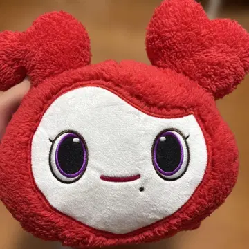 TWICE LOVELY'S 봉제 인형 빨간색 채영