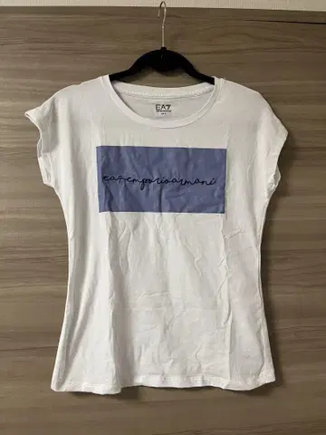EA7 Emporio Armani 화이트 T셔츠 S 사이즈