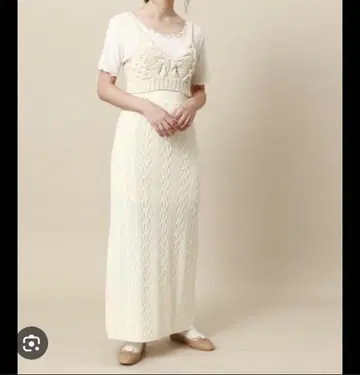 [ 미사용 새상품급! ] AnotherEdition 니트 슬릿 롱 스커트