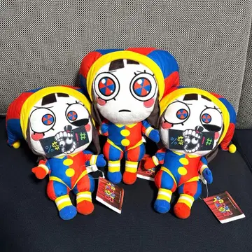 어메이징 디지털 서커스 봉제 인형 3세트