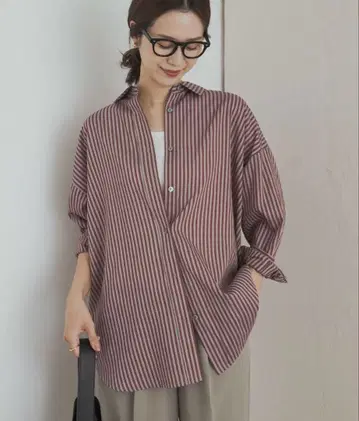 어반 리서치 스트랩 오버 셔츠