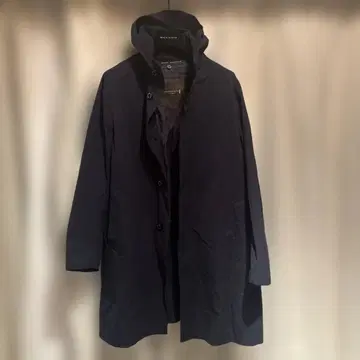 MACKINTOSH LONDON 네이비 웰링턴 후드 숏(42)