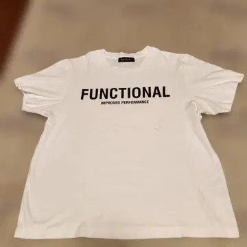 [새상품급] 앙코키누 반팔 티셔츠 M 사이즈 화이트 컬러