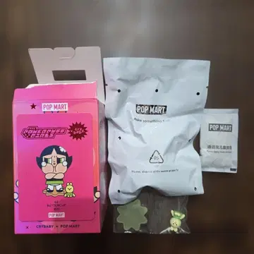 POP MART Crybaby x 파워퍼프걸 시리즈 피규어