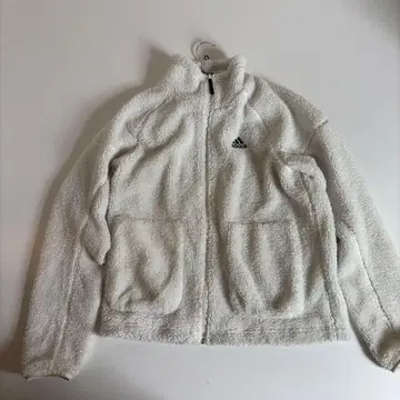 adidas 플리스 자켓 화이트