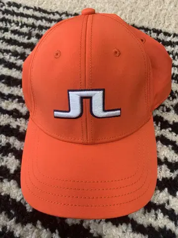 오렌지 JL 로고 캡
