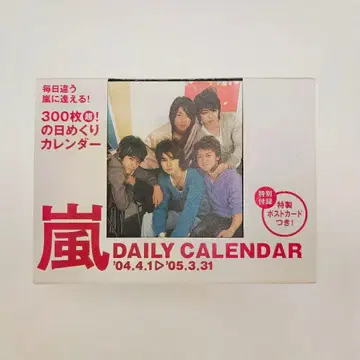 아라시 일력 달력 2004-2005