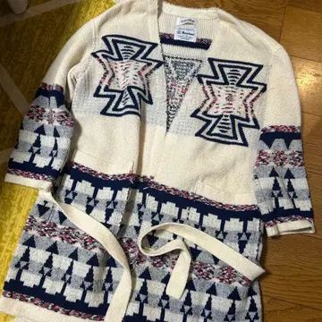 COOHEM 코헨 가운 롱 가디건 Yonetomi Tweed