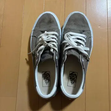 VANS 그레이 로우컷 스니커즈